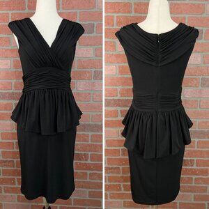 Jessica Simpson | Black Peplum Dress | Size 2